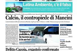 Chiedi al tuo edicolanteLatina Oggi e Il Tempo