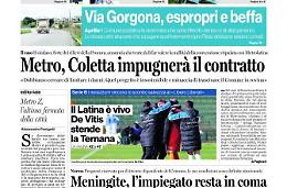 Chiedi al tuo edicolante
Latina Oggi e Il Tempo