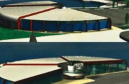 Una mega  piscina nella "city" estranea al Ppe