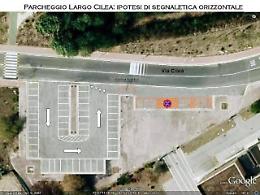 Nuova segnaletica in largo Cilea e in via Cilea (LA GALLERY)