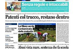 CHIEDI AL TUO EDICOLANTE LATINA OGGI IN ABBINAMENTO CON IL TEMPO