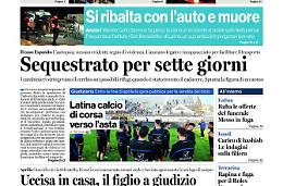 Chiedi al tuo edicolante
Latina Oggi e Il Tempo