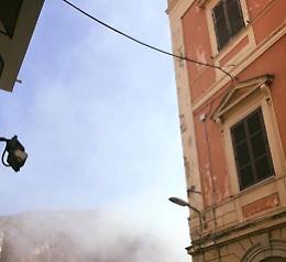 Nebbia anomala su Terracina e il Circeo, "scompare" l'orizzonte