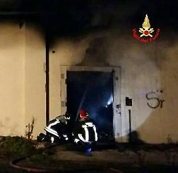 Fiamme nei locali dell'ex dogana,  ancora problemi di degrado