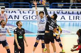 Top Volley Latina ko in casa. La Lpr Piacenza vince anche Gara-2
