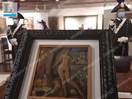 Dipinti, statue e sculture rubate Liberare l'arte  in ostaggio
