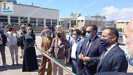 Coronavirus, inaugurato il nuovo hub vaccinale dell'AbbVie di Aprilia