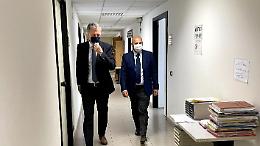Il senatore Calandrini in visita presso il Tribunale e il Giudice di Pace