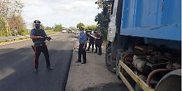 Trasporto illecito di rifiuti su strada, controlli e multe