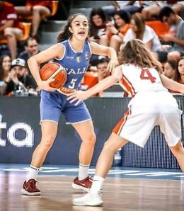 Basket, Giorgia Bovenzi tra le 12 convocate ai mondiali in Ungheria