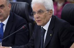 Il Presidente Mattarella a Ventotene sulla tomba di Spinelli