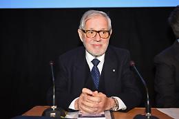 L'ex ministro Giovanni Maria Flick ospite della Fondazione Caetani nel Giardino di Ninfa