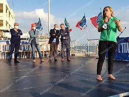 Giorgia Meloni: "Zaccheo scelta giusta, Coletta è la Virginia Raggi di Latina"