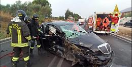 Incidente sull'Appia: due veicoli coinvolti e quattro persone ferite