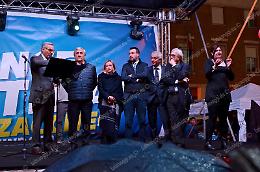 Ballottaggio, Meloni, Salvini e Tajani: "Votate Zaccheo"