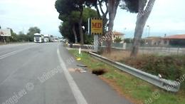 Terracina, il tratto di Pontina riapre con due settimane di anticipo