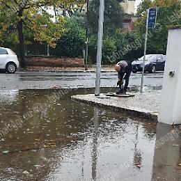Caditoie ostruite, c'è chi fa da sé per evitare i danni della pioggia