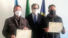 Concluso il progetto Rdc, prestano servizio come volontari: premiati