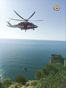 Rocciatori in difficoltà salvati dai vigili del fuoco