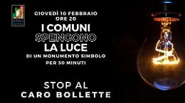 Caro bollette, i Comuni del Lazio spengono le luci per protesta
