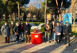 Riparato il monumento per Falcone e Borsellino, la cerimonia ad Aprilia