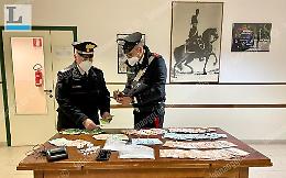 Oltre un etto e mezzo di cocaina e 40mila euro in casa: arrestato pensionato pusher