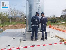 Nuova antenna, scattano i sigilli: contestata la violazione urbanistica