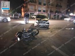 Incidente tra auto e scooter in via Isonzo: ferito un 14enne