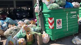 Raccolta indifferenziata, accumuli anomali di rifiuti  a Latina