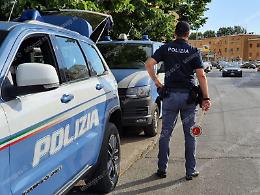 Controlli della polizia a Gionchetto, Campo Boario, Villaggio Trieste