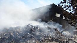Incendio alla Eco X, archiviata l'inchiesta della procura
