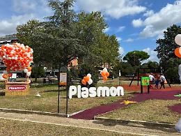 Plasmon, inaugurato il parco giochi per bambini in piazza Paolo Vi