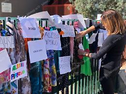 Foulard colorati  per le donne dell'Iran, flash mob alla Frezzotti Corradini