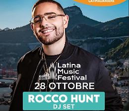 Latina Music Festival, domani si comincia con Rocco Hunt: ecco il programma