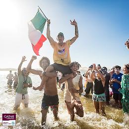 L'asso del freestyle kitesurf è il terracinese Coccoluto
