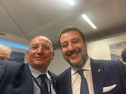 Adinolfi con Salvini a Bruxelles: "Passi avanti per la Roma-Latina"