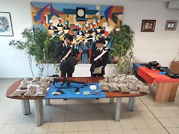 Maxi piantagione di marijuana nascosta nel bunker dietro casa, arrestato 28enne