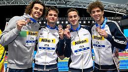 Bronzo mondiale per Matteo Ciampi con la staffeta 4X200 sl