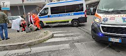 Investita sulle strisce, novantenne finisce in ospedale