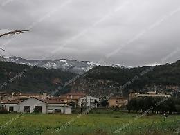 Prima neve sui Monti Lepini, l'inverno è arrivato