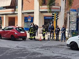 Allarme per una fuga di gas, verifiche in corso