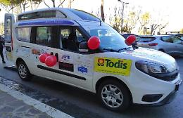 Progetti del Cuore, un mezzo per il trasporto disabili donato al Comune