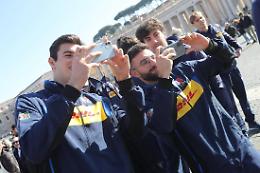 Anche due giocatori della Top Volley in udienza da Papa Francesco