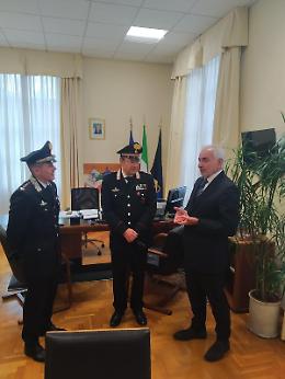 Carabinieri, riconoscimento al Luogotenente Di Muro per i 20 anni da comandante