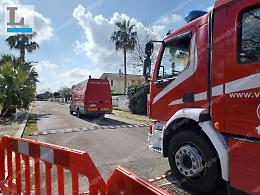 Fuga di gas nel Residence, gli accertamenti dei vigili del fuoco