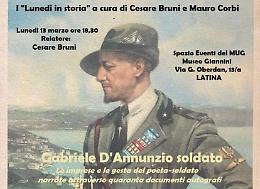 Gabriele D'Annunzio soldato, oggi il focus al Mug di via Oberdan