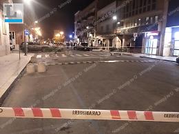 Latina, nello zaino sospetto davanti alla Caserma un tovagliolo e un laccio