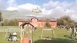 Colpito da una pallonata al volto perde i sensi: soccorso e portato in ospedale