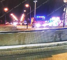 Incidente alla rotonda, grave un giovane centauro