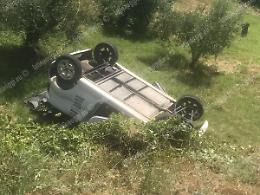 Incidente a Borgo Montello, microcar finisce fuori strada
